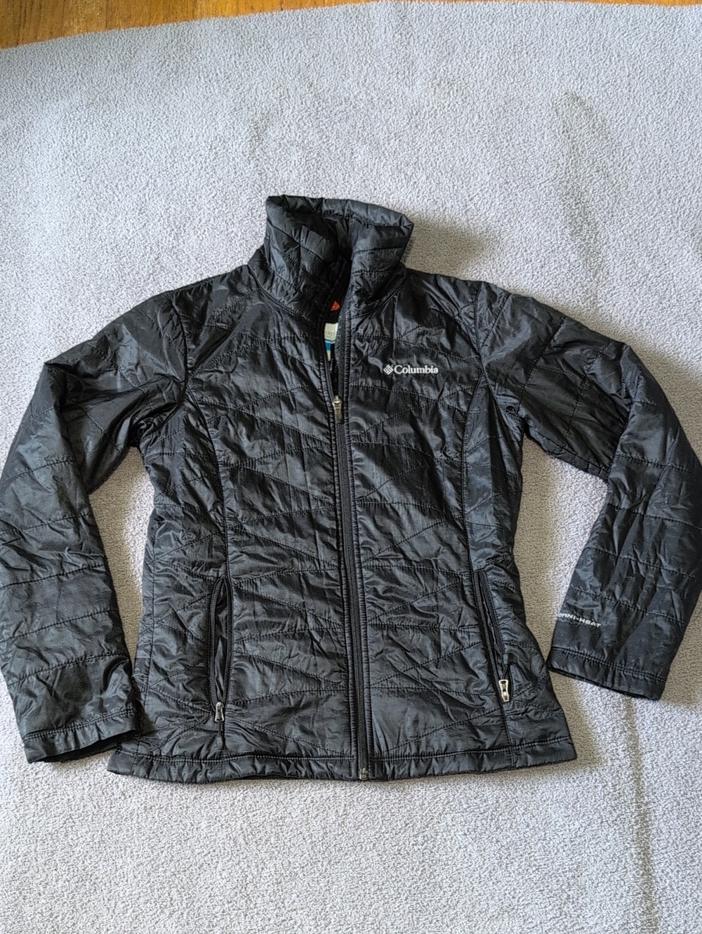 Columbia Black Quilted Jacket Size XS